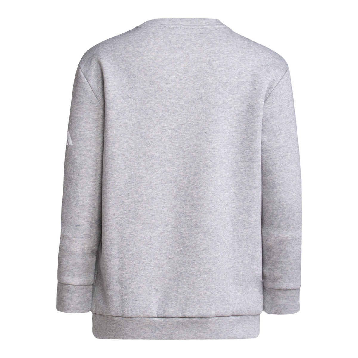 Youth Indiana Hoosiers Never Daunted Grey Crew Sweatshirt - Back View