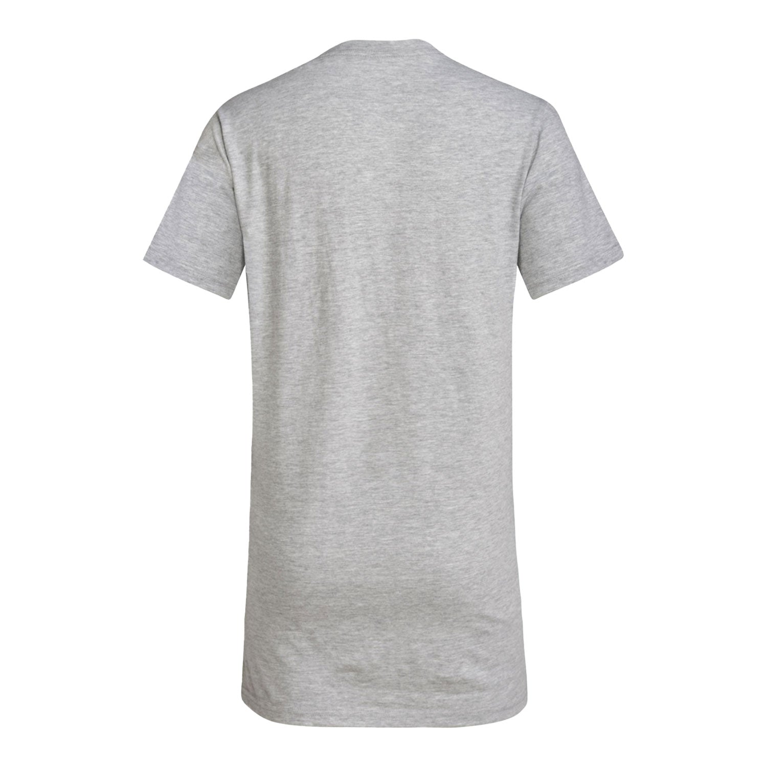 Youth Indiana Hoosiers Adidas Primary Logo Grey T-Shirt - Back View