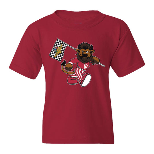 Indiana Hoosiers x IMS Bison Flag Youth T-Shirt