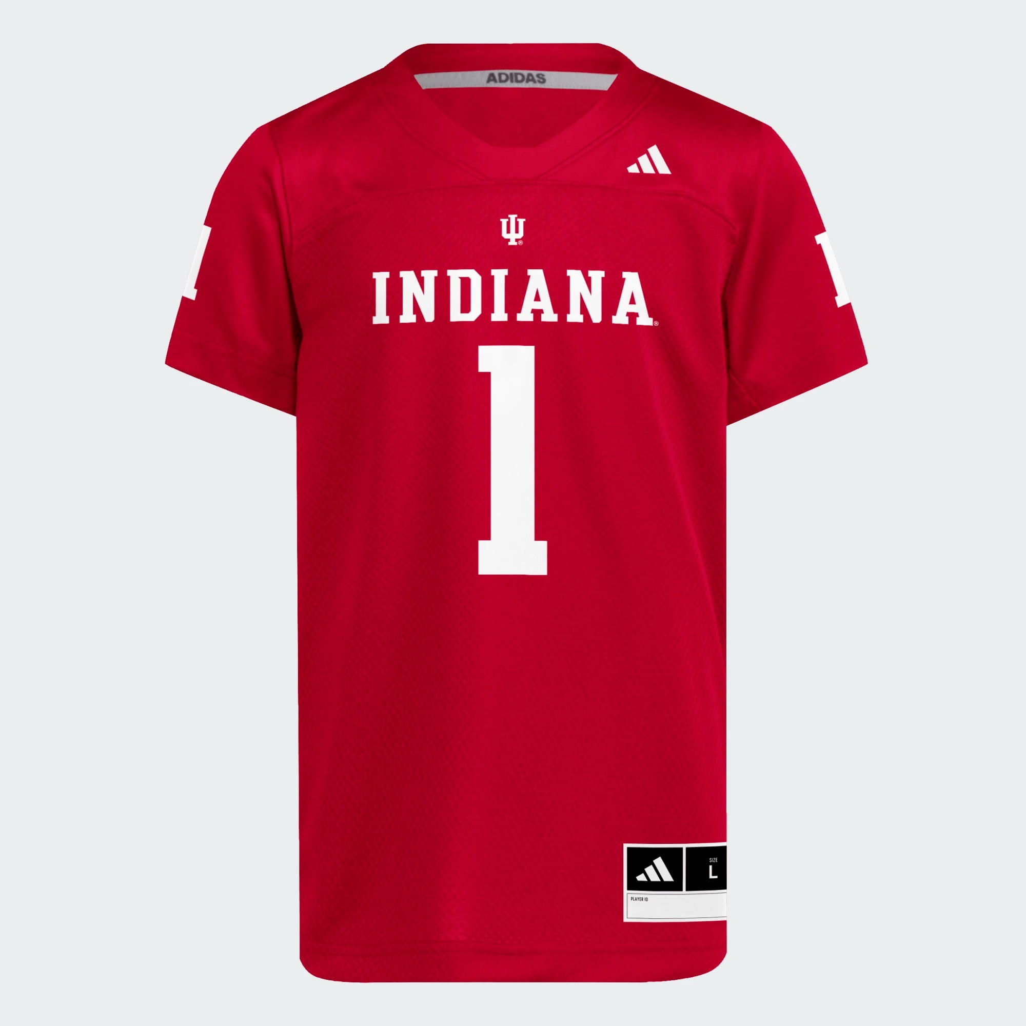 Youth Indiana Hoosiers Adidas #1 Replica Jersey
