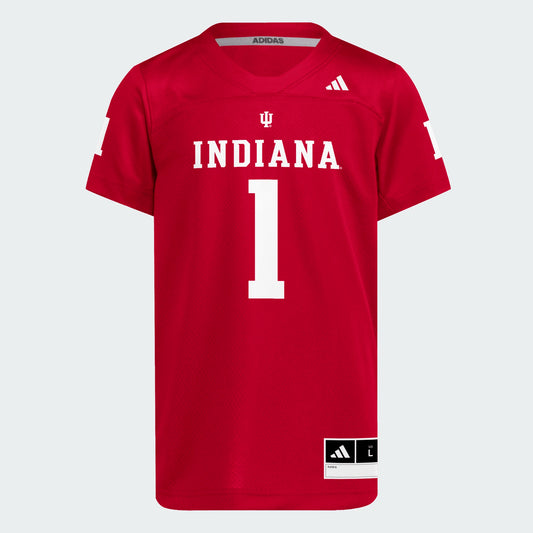 Youth Indiana Hoosiers Adidas #1 Replica Jersey