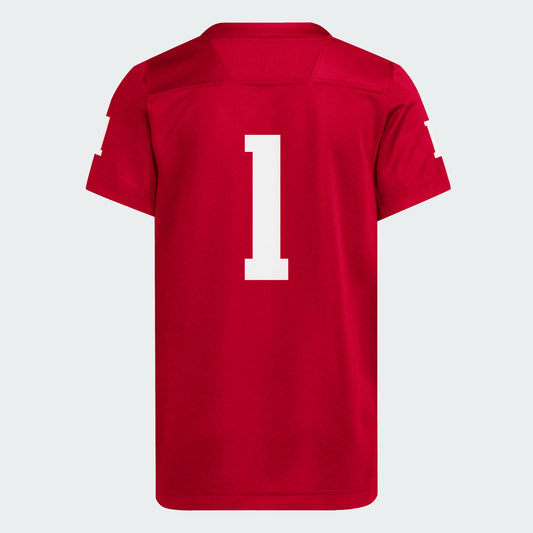 Youth Indiana Hoosiers Adidas #1 Replica Jersey