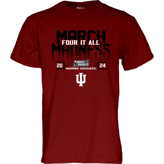 Indiana Hoosiers March Maddness Dance Crimson T-Shirt