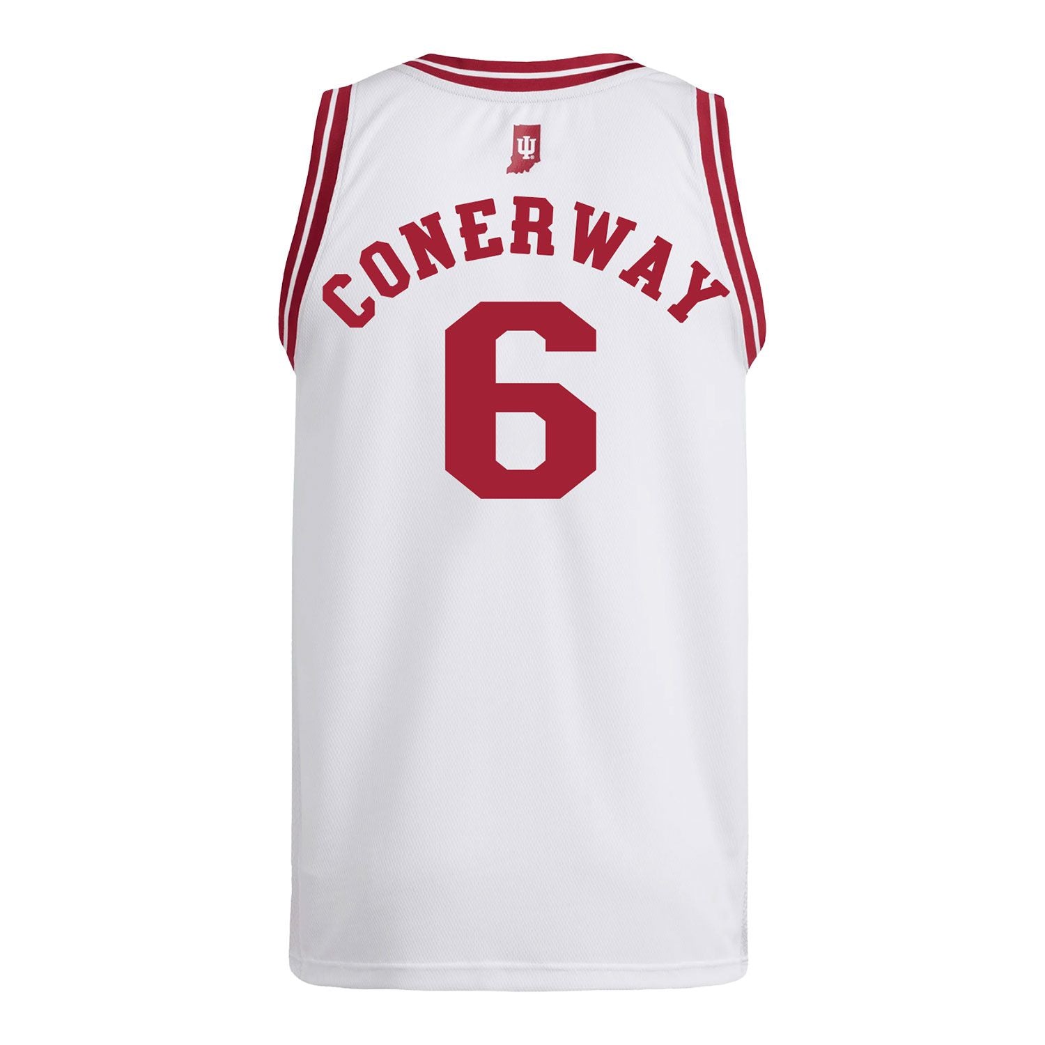 Indiana Hoosiers Adidas #6 Tayton Conerway Student Athlete White Basketball Jersey