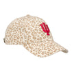 Indiana Hoosiers Ladies Panthera Primary Logo White Adjustable Hat - Front Right