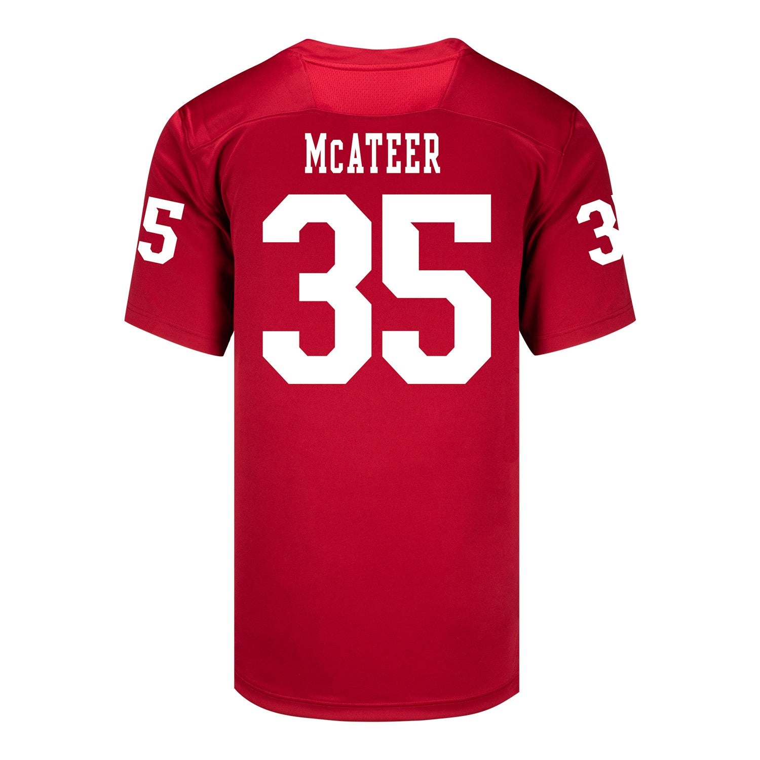 Indiana Hoosiers Adidas Football Student Athlete #35 Paddy McAteer Premier Football Jersey