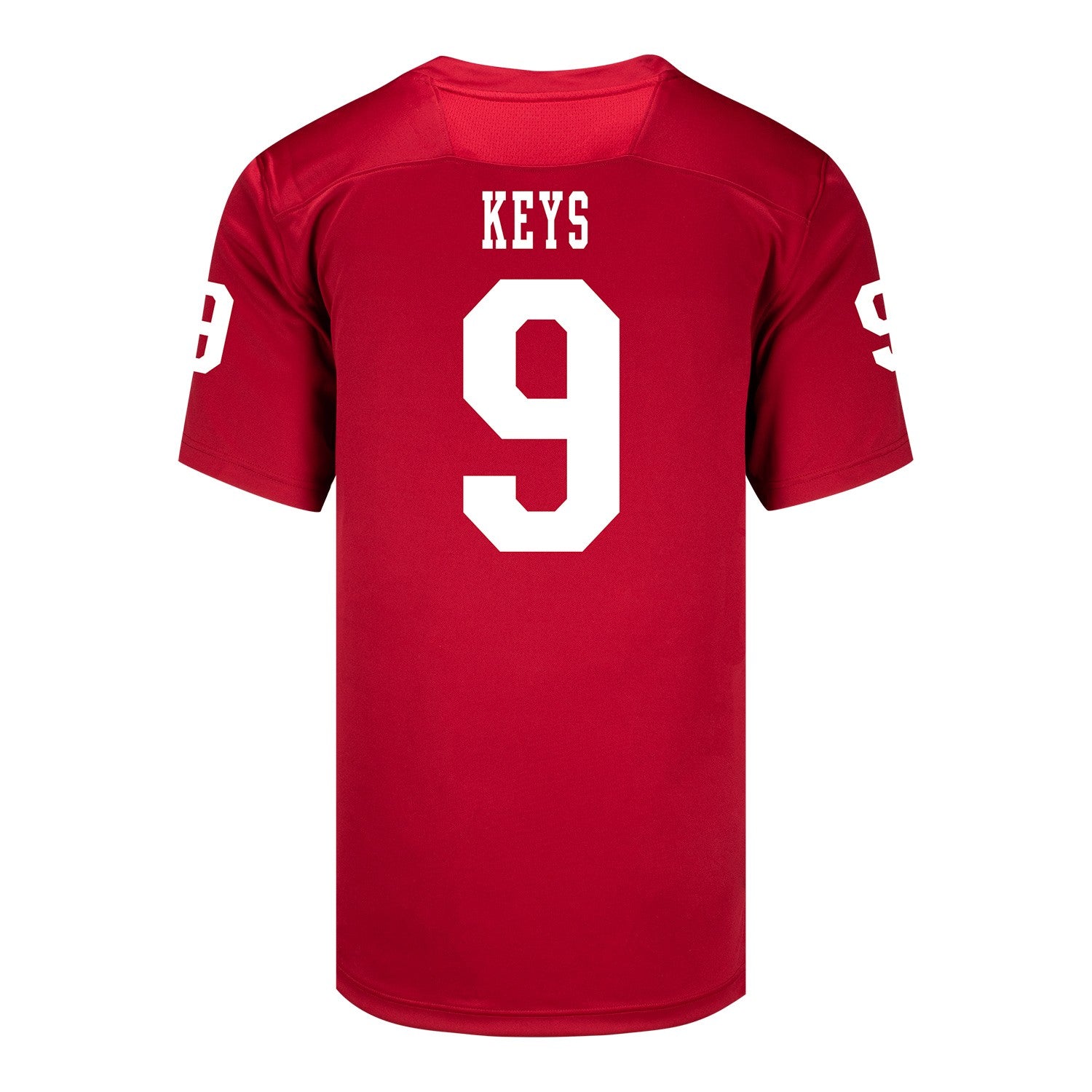 Indiana Hoosiers Adidas Football Student Athlete #9 Lavar Keys Premier Football Jersey
