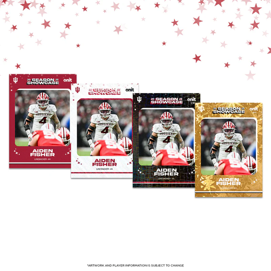 ONIT Indiana Hoosiers Football 2025 Season Showcase Commemorative Box