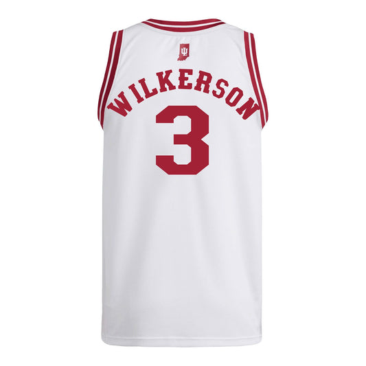Indiana Hoosiers Adidas #3 Lamar Wilkerson Student Athlete White Basketball Jersey