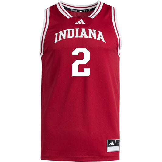 Indiana Hoosiers Adidas #2 Jason Drake Student Athlete Crimson Basketball Jersey