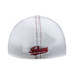 Indiana Hoosiers Primary Logo Neo White Flex Hat - Back View