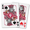 Indiana Hoosiers Playing Cards - Front View