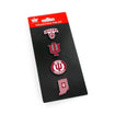 Indiana Hoosiers 4-Pack Collectible Hatpin Set - Front View