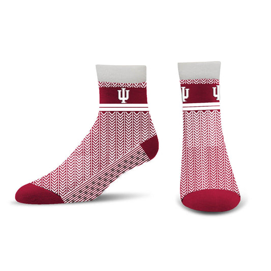 Indiana Hoosiers Women's Socks - Official Indiana University Athletics Store