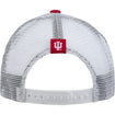 Ladies Indiana Hoosiers Adidas Wordmark Foam Trucker Adjustable Hat in White - Back View