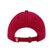 Indiana Hoosiers Ladies Zoey Adjustable Hat in Crimson - Back View