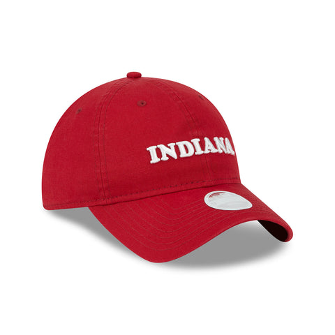 Ladies Indiana Hoosiers Shoutout Crimson Adjustable Hat - Right View