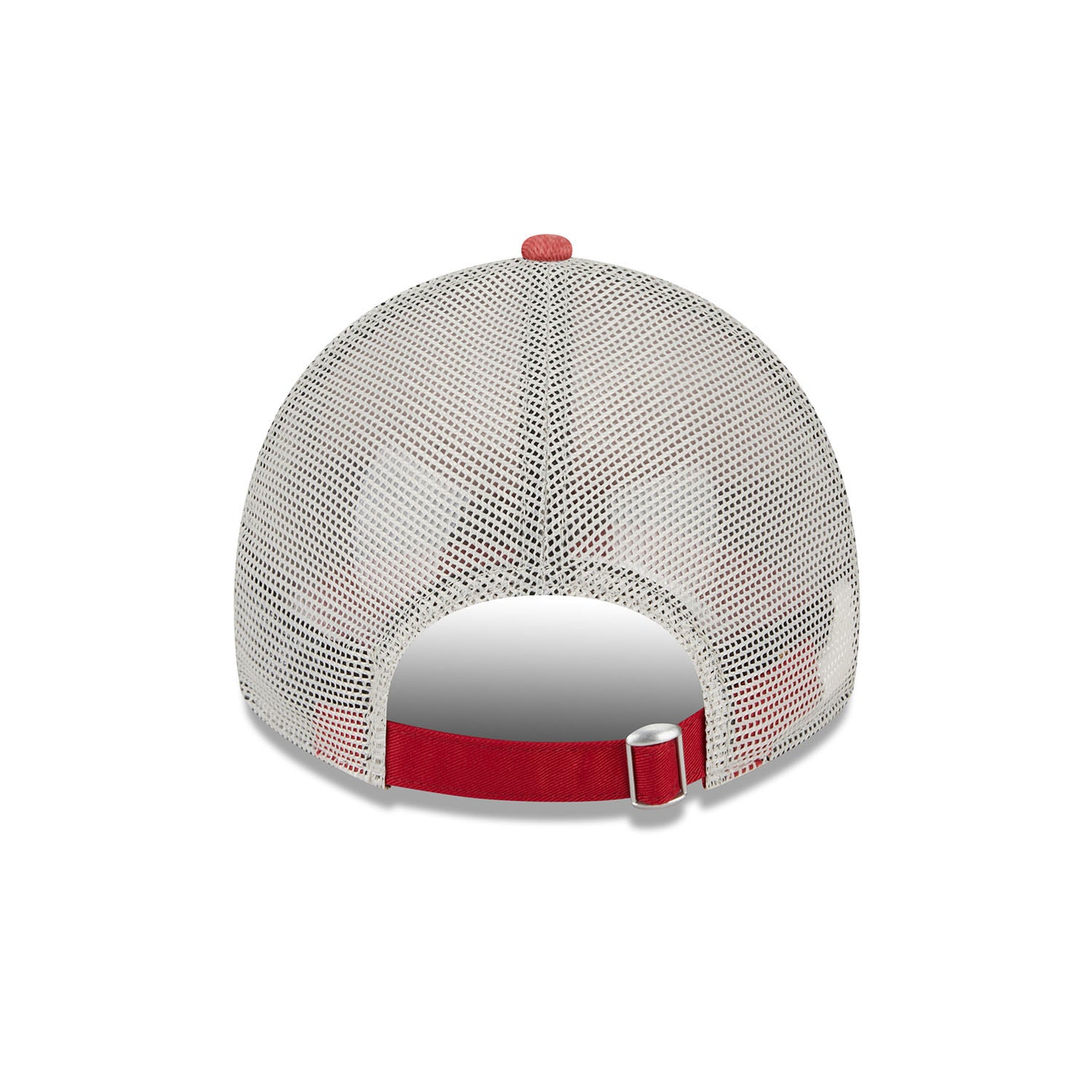 Ladies Indiana Hoosiers Micro Mesh Back Crimson Adjustable Hat - Back View