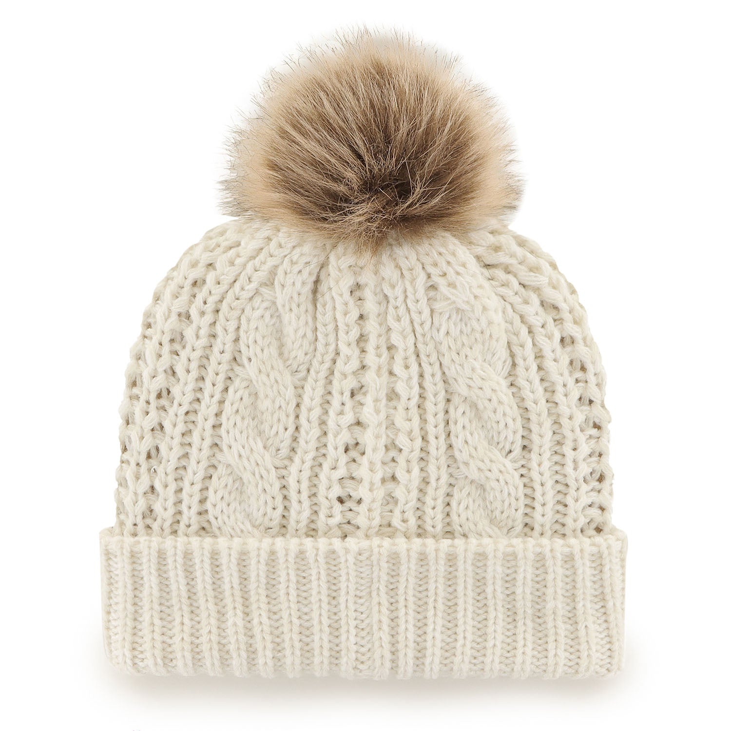 Indiana Hoosiers Ladies Meeko Knit Hat in White - Back View