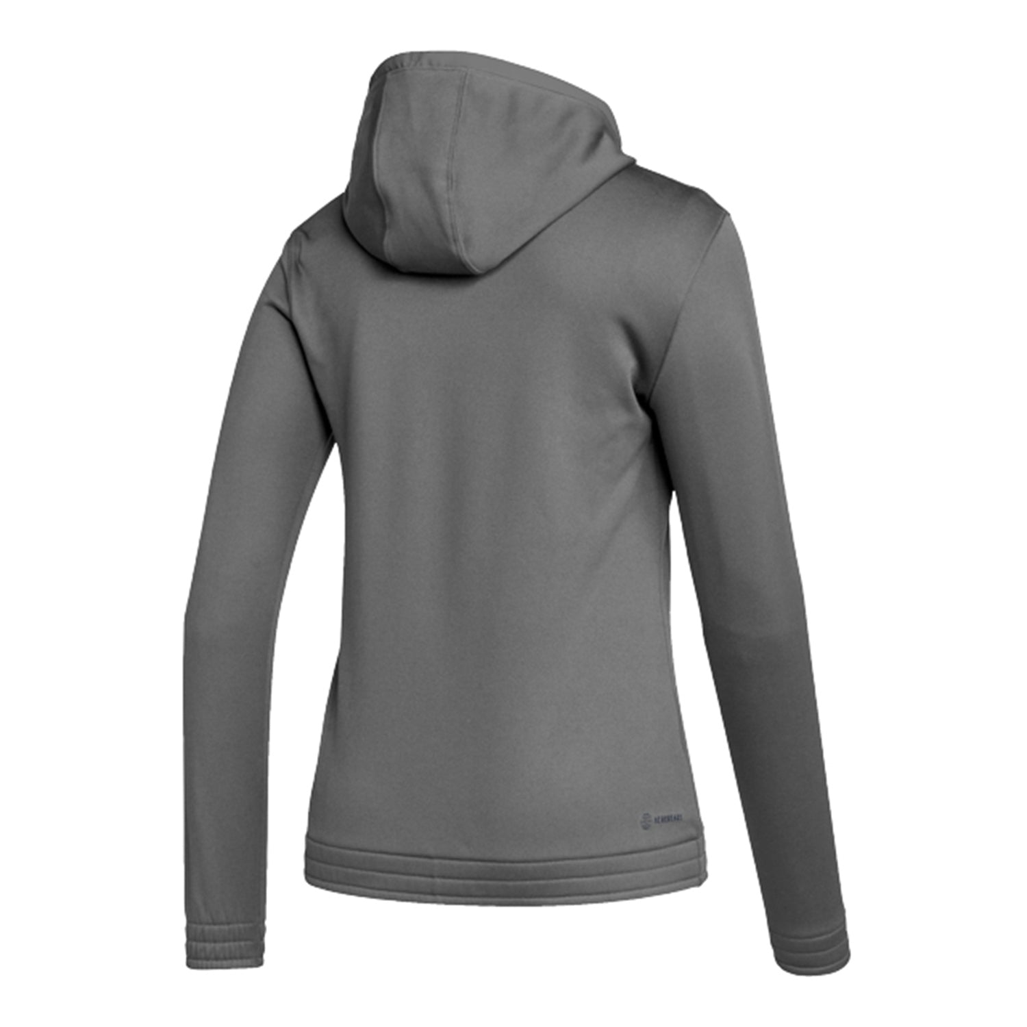 Ladies Indiana Hoosiers Adidas Team Indiana Hoosier Hood in Grey - Back View