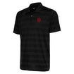 Indiana Hoosiers Compass Multi Polo in Black - Front View