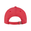 Indiana Hoosiers Adidas Performance Wordmark Slouch Adjustable Hat in Crimson - Back View