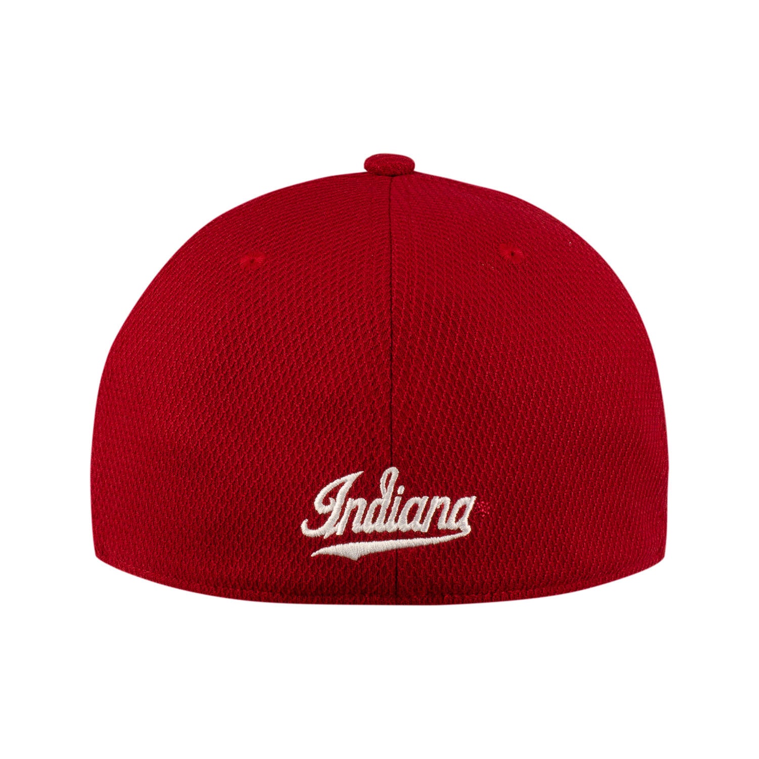 Indiana Hoosiers Adidas Coach Flex Crimson Hat - Back View