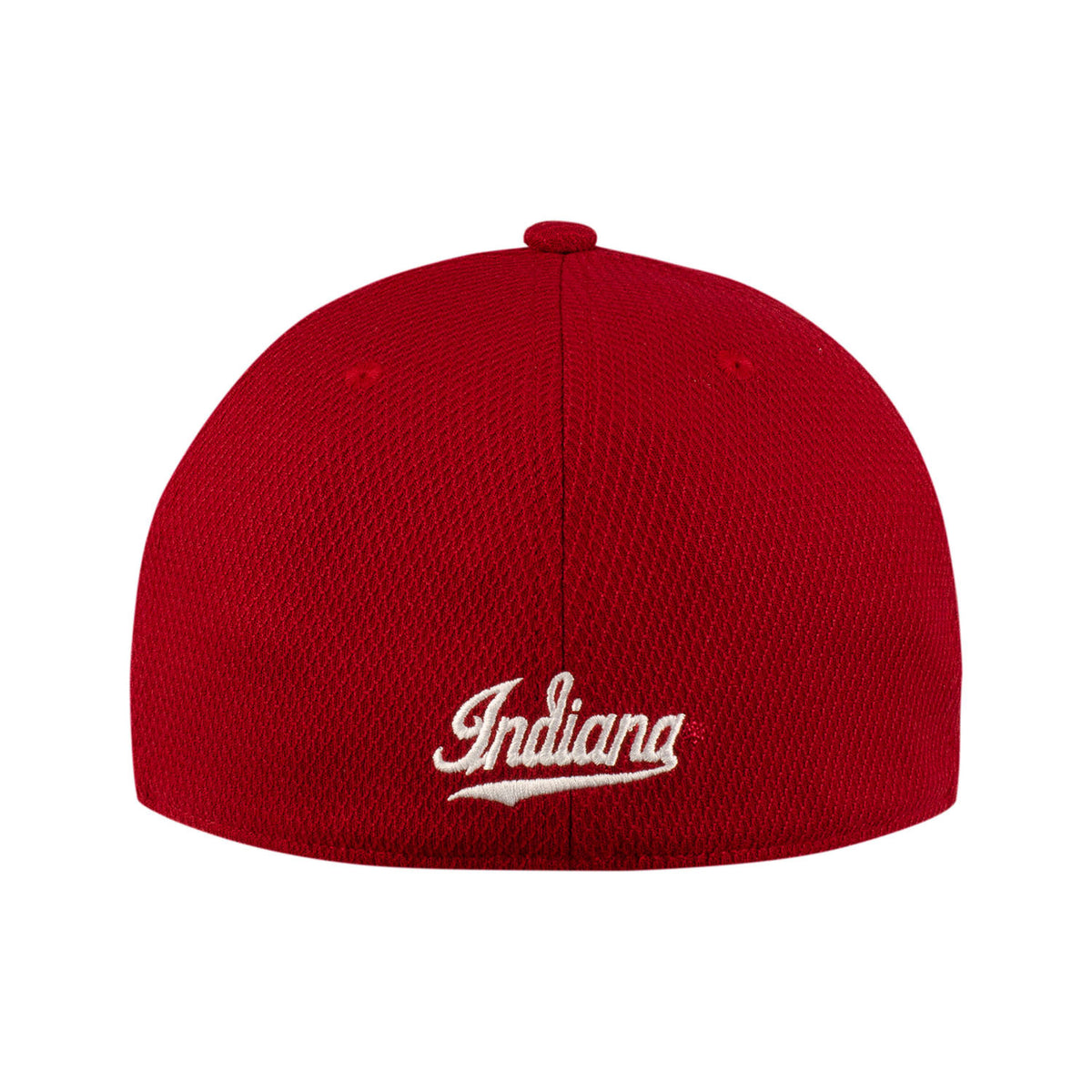 Indiana Hoosiers Adidas Coach Flex Crimson Hat - Back View