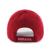 Indiana Hoosiers MVP Wool Adjustable Hat in Crimson - Back View