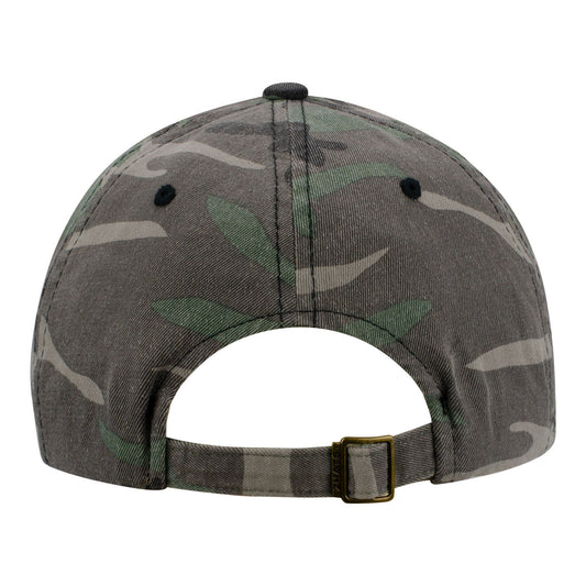 Indiana Hoosiers Fort Rucker Camouflage Adjustable Hat - Back View