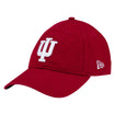 Indiana Hoosiers Core Classic 9Twenty Adjustable Hat in Crimson - Front/Side View
