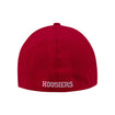 Indiana Hoosiers Team Classic 39Thirty Flex Hat in Crimson - Back View