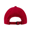 Indiana Hoosiers Scholarship Adjustable Hat in Crimson - Back View
