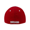 Indiana Hoosiers ZH Primary Logo Flex Hat in Crimson - Back View