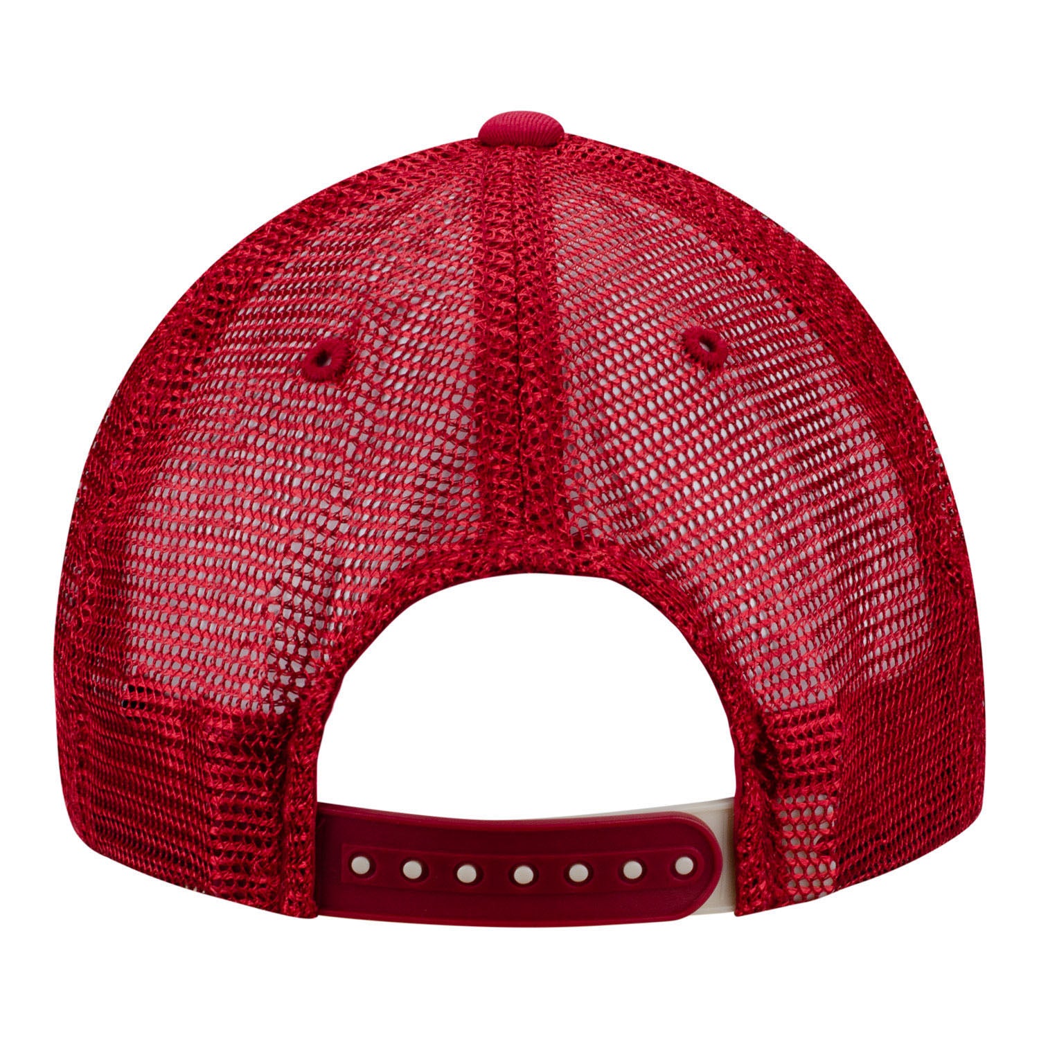 Indiana Hoosiers Inside Story Crimson Adjustable Hat - Back View