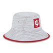 Indiana Hoosiers Game Grey Bucket Hat - Angled Left View