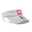 Indiana Hoosiers Performance Grey Visor- Right View