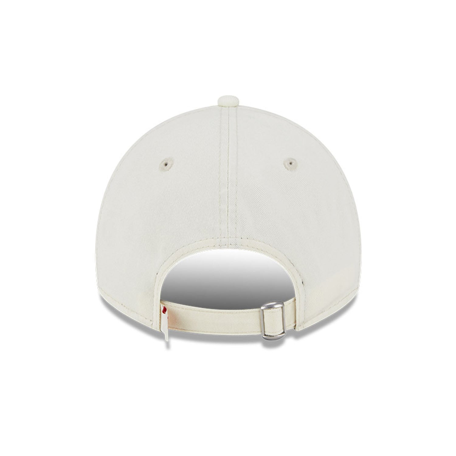 Indiana Hoosiers Primary Logo Core Classic Chrome White Adjustable Hat - Back View