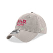 Indiana Hoosiers Basketball Stone Adjustable Hat - Front/Side View