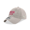 Indiana Hoosiers Soccer Stone Adjustable Hat - Front/Side View