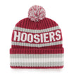 Indiana Hoosiers Bering Knit Hat in Crimson - Back View