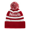 Indiana Hoosiers Klammer Crimson Knit Hat - Back View