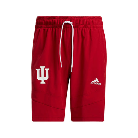 Indiana Hoosiers Adidas Swingman Crimson Basketball Shorts - Front View