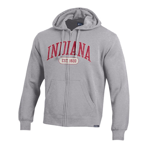 Indiana Hoosiers Big Cotton Full Zip Sweatshirt
