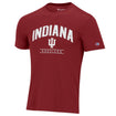 Indiana Hoosiers Hi-Def Print T-Shirt in Crimson - Front View