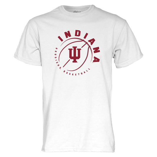 Indiana Hoosiers Whiteout T-Shirt in White - Front View