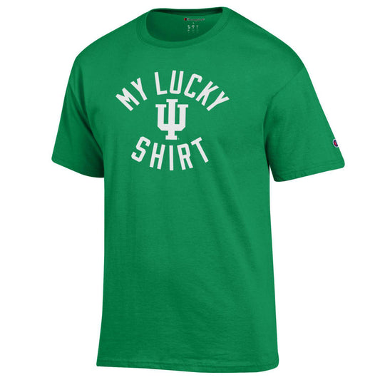 Indiana Hoosiers Lucky Green Shirt - Front View