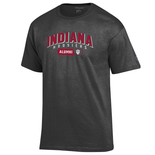 Indiana Hoosiers Alumni Grey T-Shirt - Front View