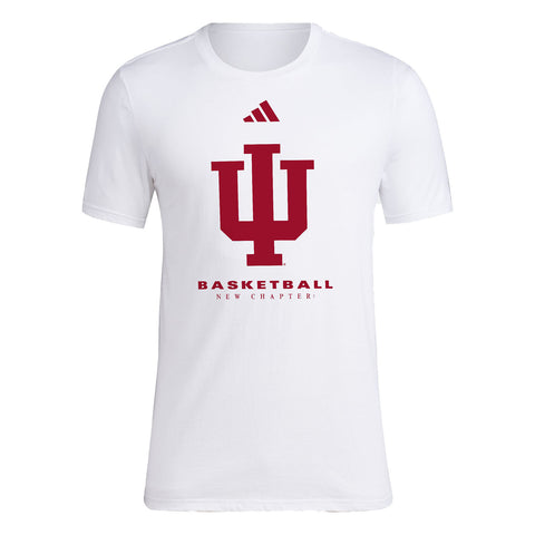 Official Store White Indiana Bench Athletics T-Shirt Adidas Chapter - New Indiana Hoosiers University