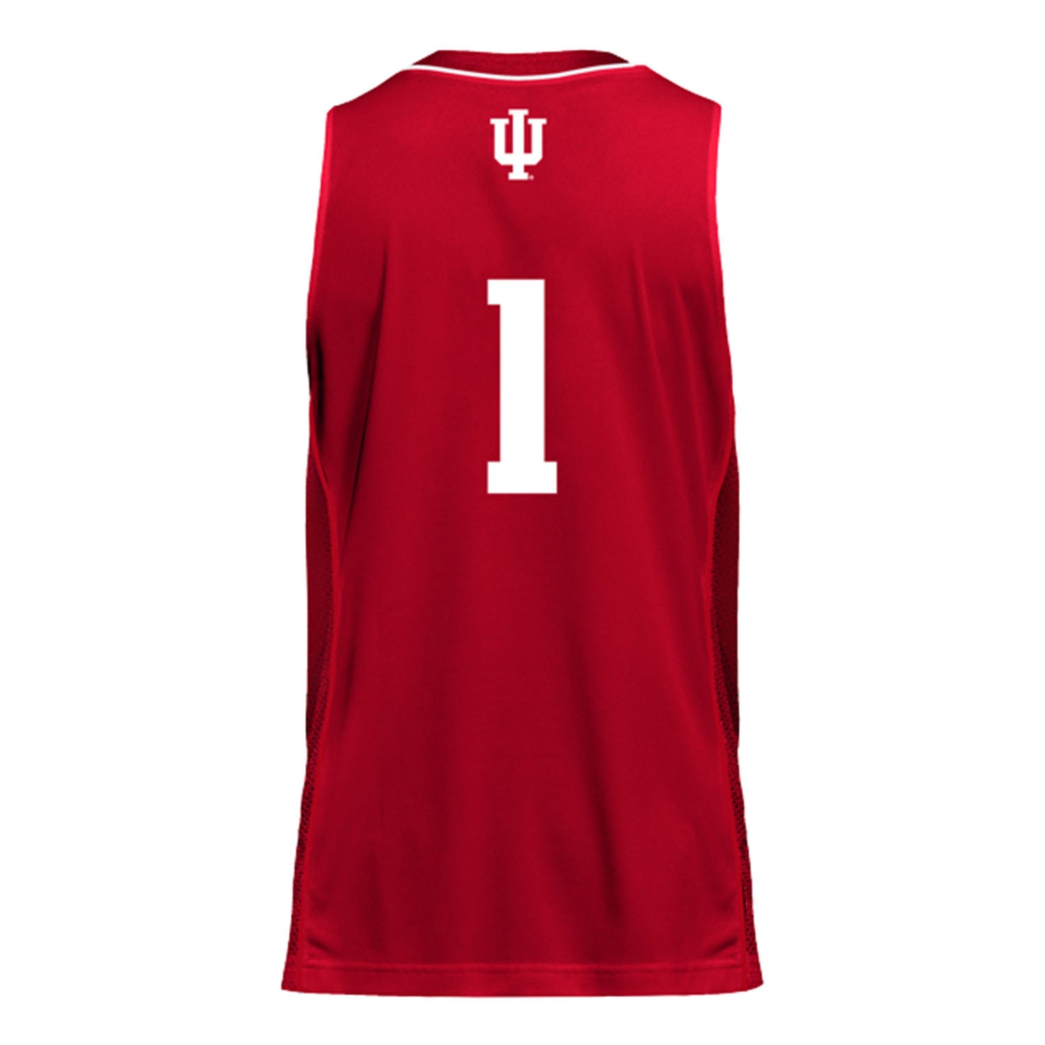 Indiana Hoosiers Adidas Swingman Crimson Basketball Jersey - Back View